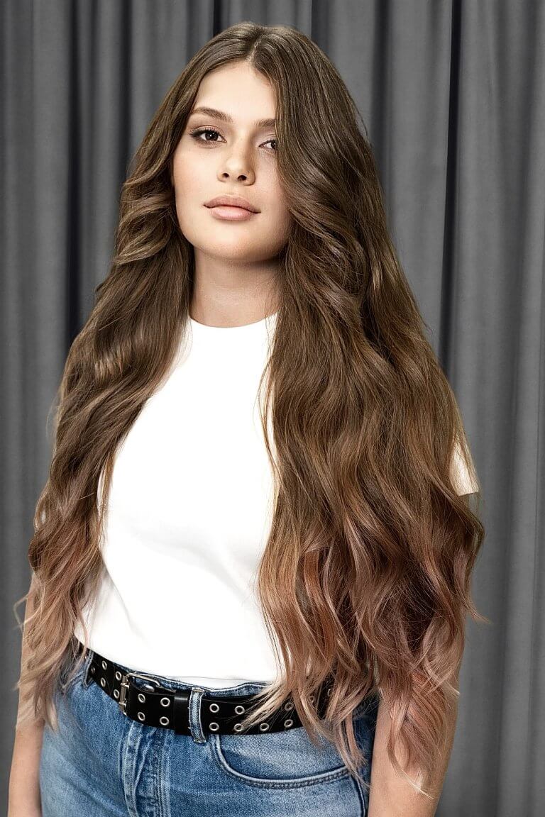 УКЛАДКА НА ДЛИННЫЕ ВОЛОСЫ