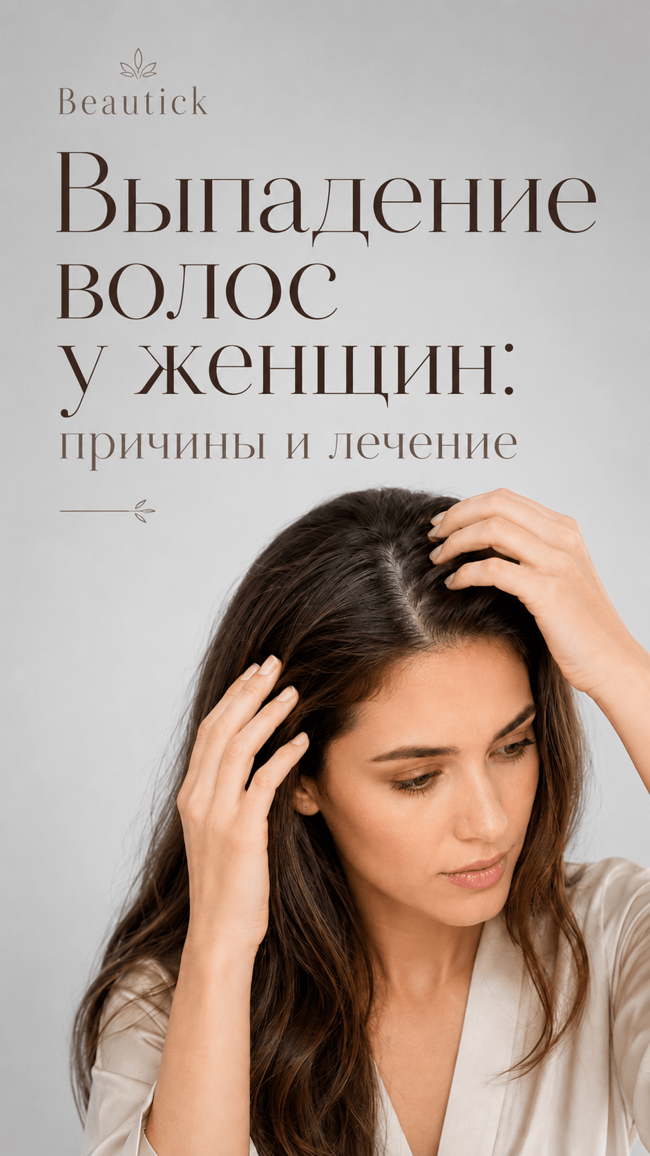 Выпадение волос у женщин: причины и лечение